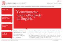 Tablet Screenshot of englishsolutions.fr